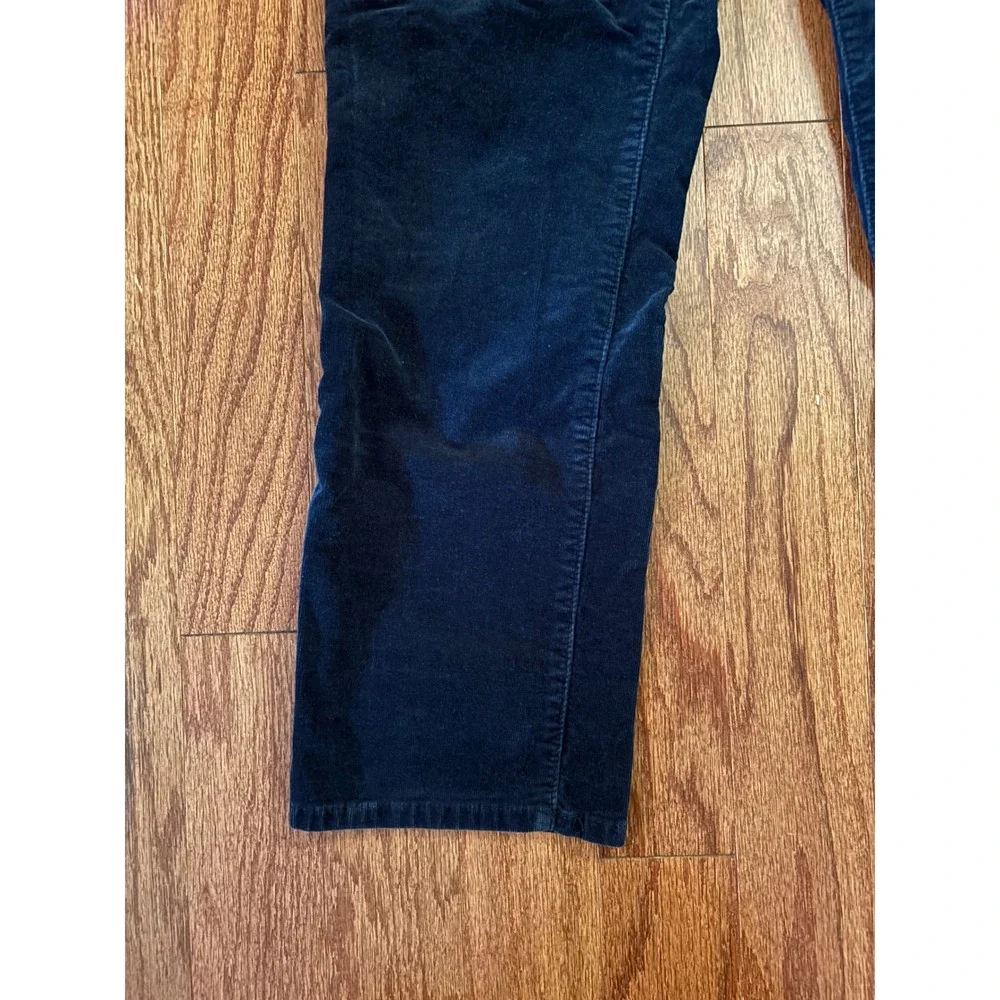 Democracy Ab Solution‎ Dark Gray Corduroy Straight Leg Jeans Size 12P